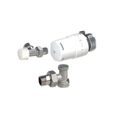 Комплект терморегулирующего оборудования для радиаторов аксиальный 1/2" ARCO КСТ14 Комплект терморегулирующего оборудования для радиаторов аксиальный 1/2" ARCO КСТ14